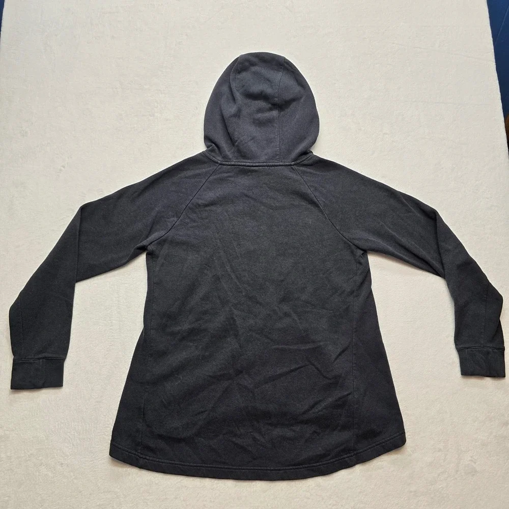 Nike‎ Hoodie Women XL Black Logo Sweatshirt Athleisure Streetwear